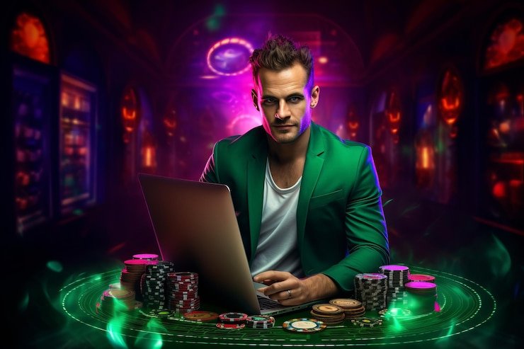 Antarmuka meja Spadegaming dengan statistik permainan dan riwayat putaran